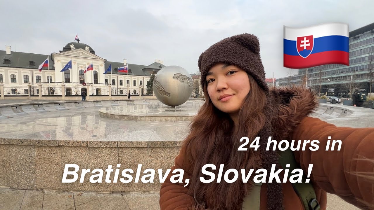 A DAY IN BRATISLAVA, SLOVAKIA!!