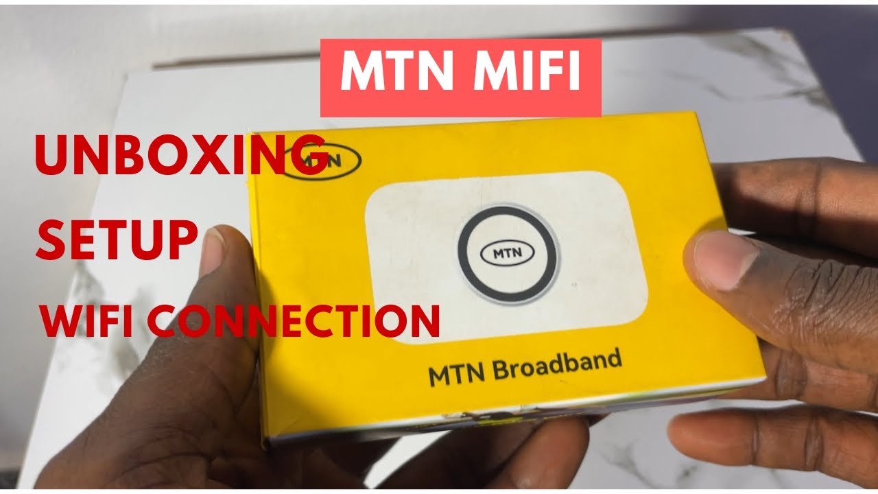 MTN 4G Mifi N873 Unboxing, Setup And Wifi Connection