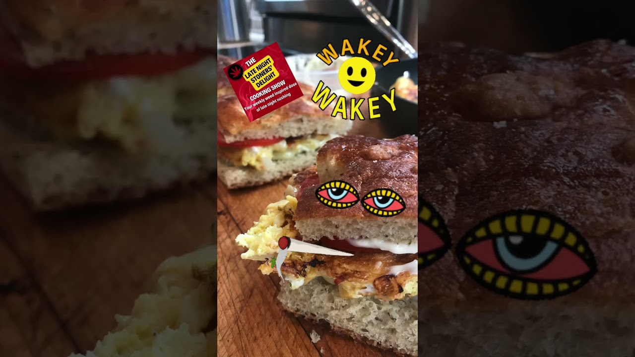 Wakey bakey breakfast sandwich #weedculture #munchies ##stonerfood #latenight #stonerdelights
