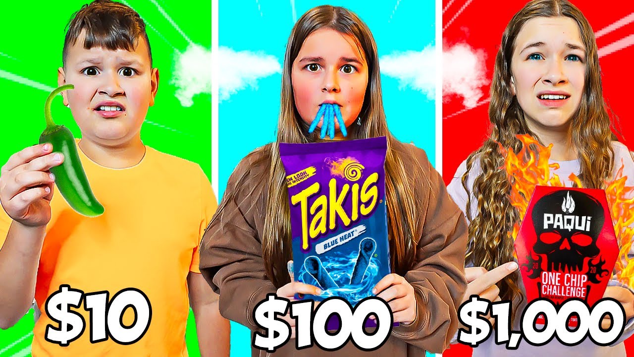 EAT IT AND I'LL PAY FOR IT! **SPICY FOOD 🔥**