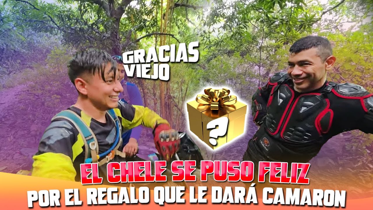 Camarón va premiar CHELE con un regalo | Por ser buen líder de ruta en esta aventura