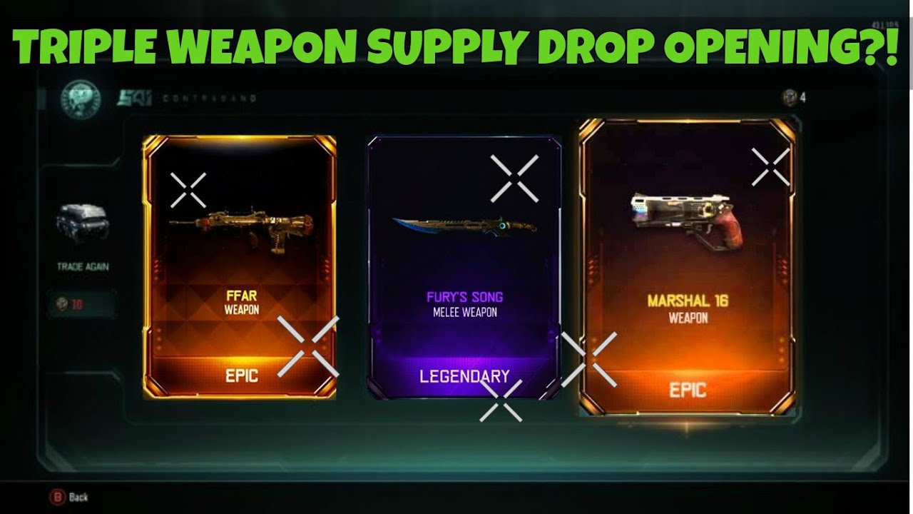 FFAR, FURY'S SONG and MARSHAL 16 Supply Drop Opening