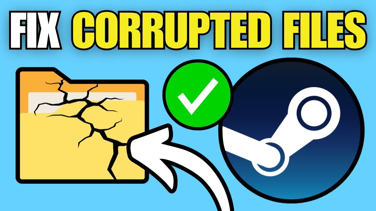 Как исправить проблему с поврежденными файлами игры в Steam