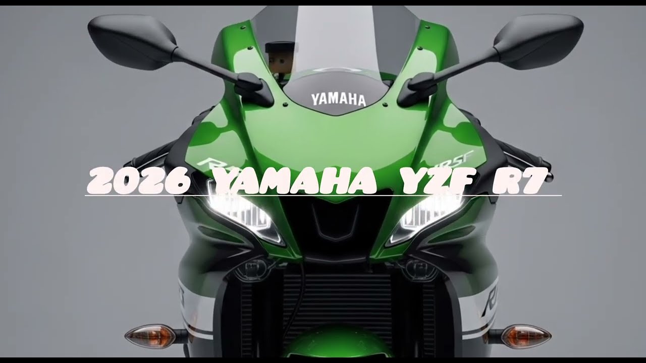 New2026 Yamaha YZF-R7 🔥 The Perfect Supersport Upgrade?