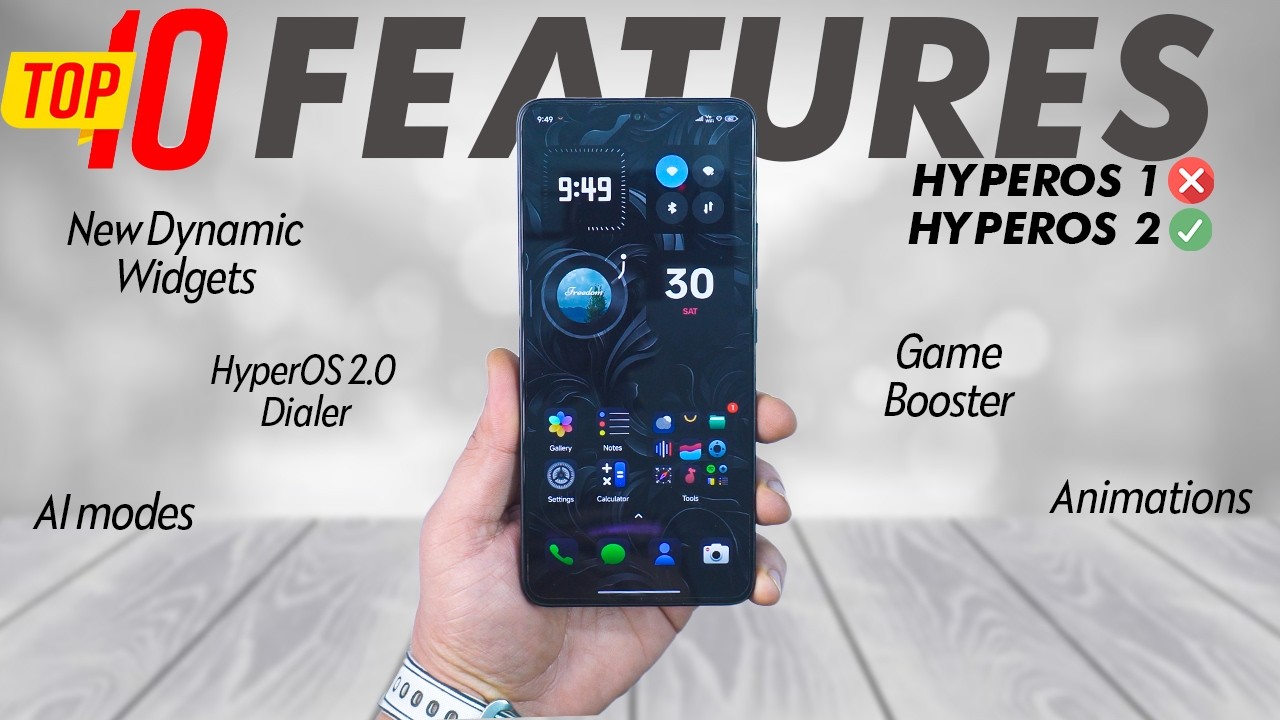 Top 10 Features of HyperOS 2.0