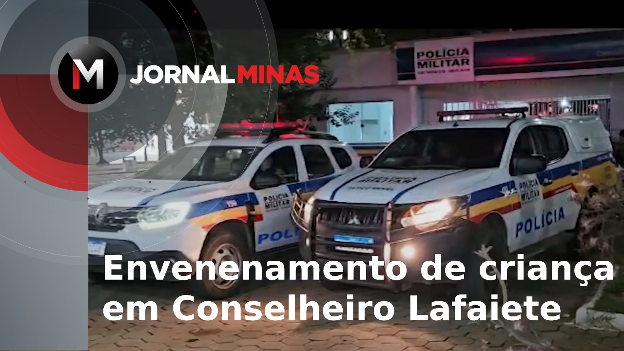 Envenenamento de criança em Conselheiro Lafaiete - Jornal Minas
