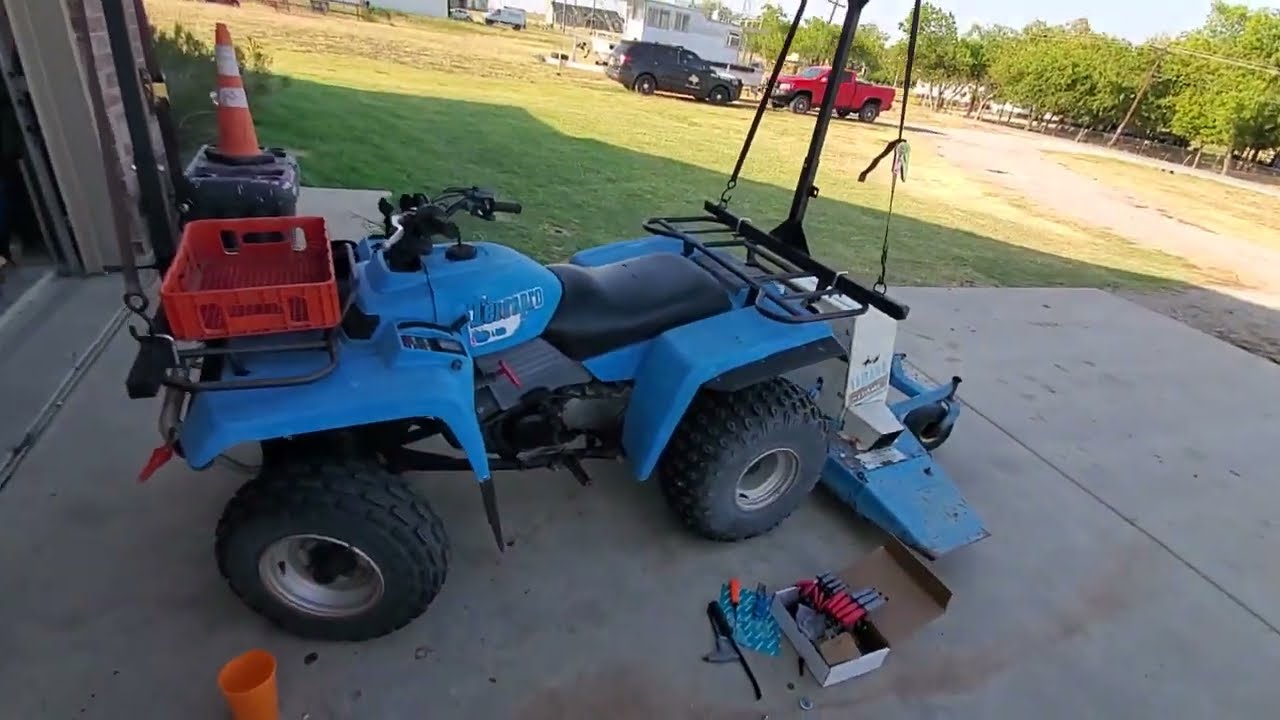 Yamaha Terrapro After Market Pull Start Installation - Complete Kit