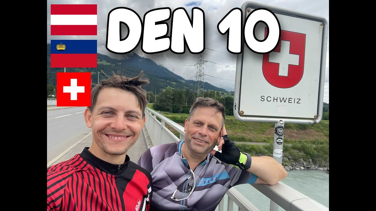 Po deseti dnech konečně přijíždíme do Švýcarska & Krásný Vaduz | Biketrip 2024 | Švýcarsko | Den 10