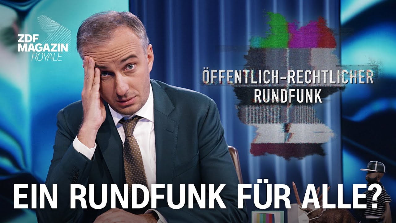 Jung, divers & mega Programm: der öffentlich-rechtliche Rundfunk | ZDF Magazin Royale