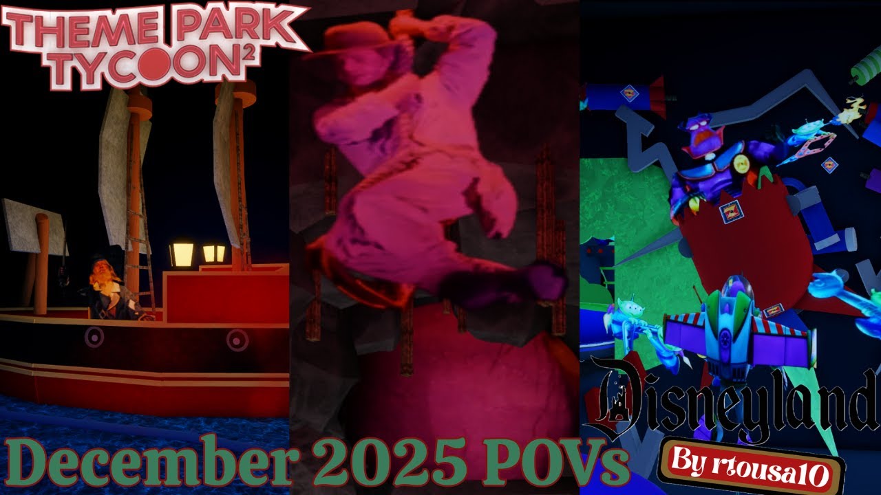 December 2025 POV'S rtousa10 Mini Disneyland in Theme Park Tycoon 2