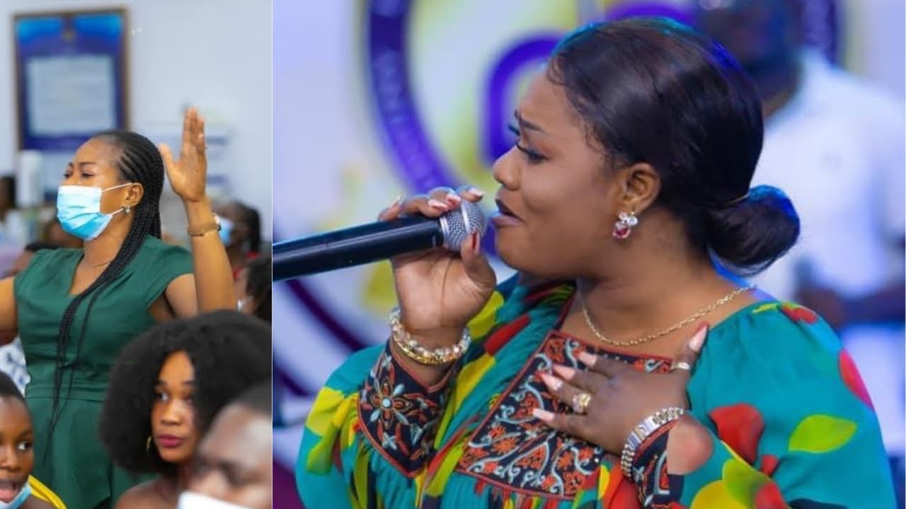 Touching & Powerful Performance From Obaapa Christy Live Jamming