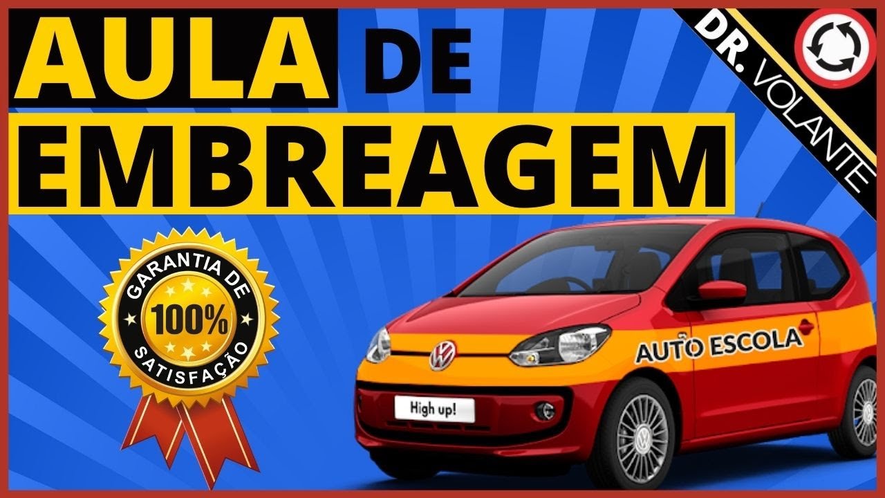 AULA DE AUTOESCOLA COMPLETA SOBRE EMBREAGEM 