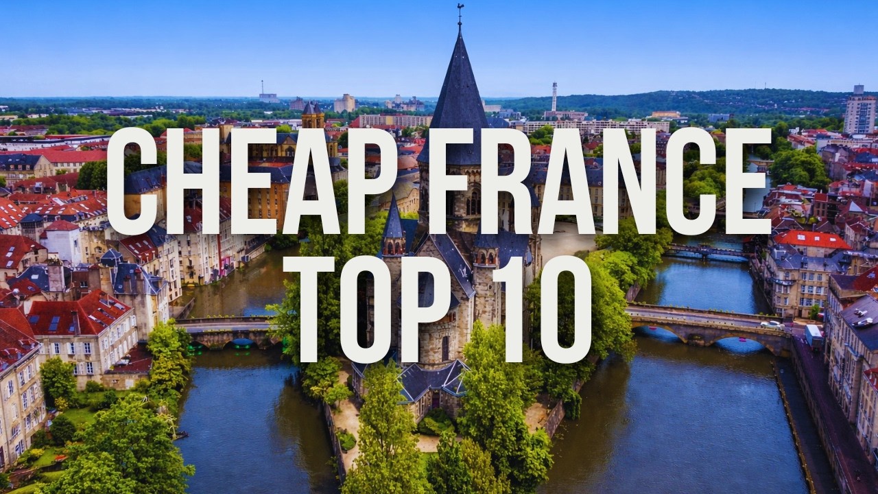10 INSANELY CHEAP Travel Destinations in France