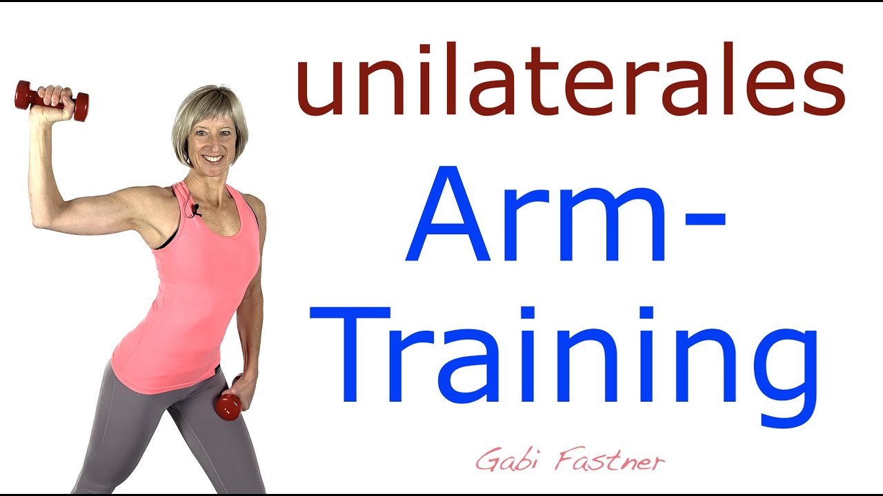 📍35 min. unilaterales Arm- und Schultertraining | mit Kleinhanteln
