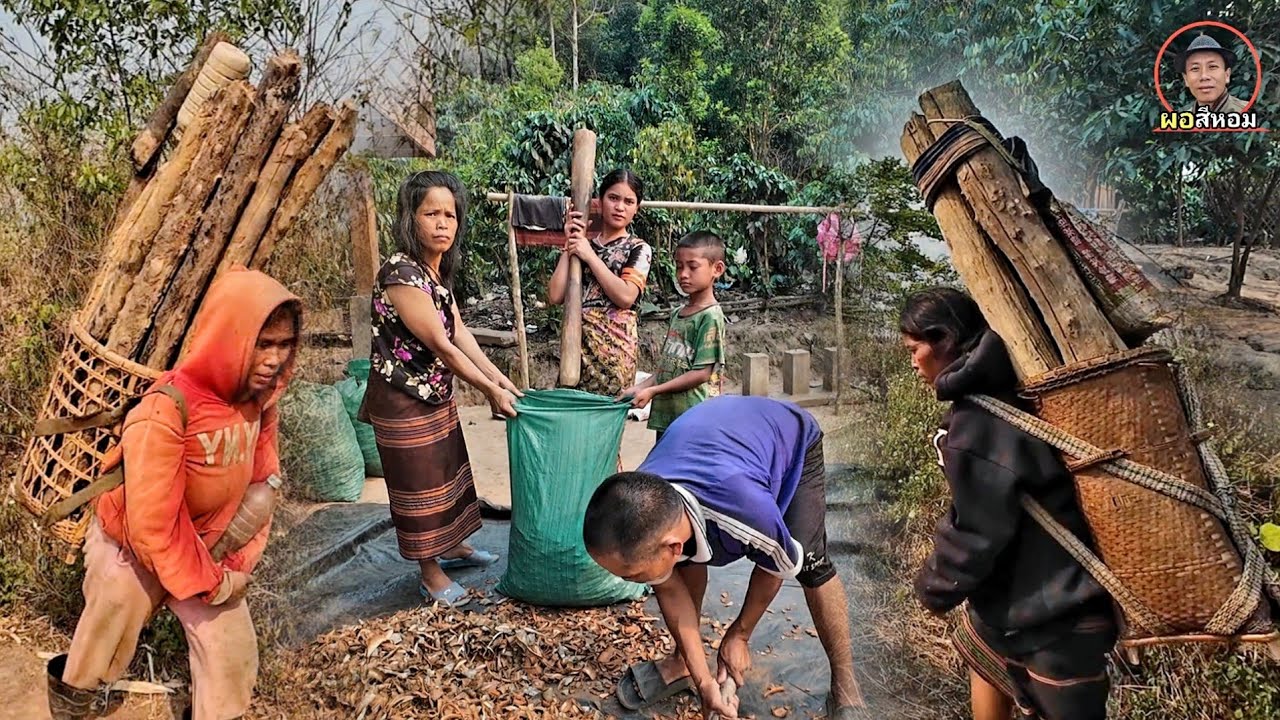 เดินทางเข้าสู่หมู่บ้านลึกลับลาวใต้เขตเมืองตะโอ้ยแขวงสาละวัน