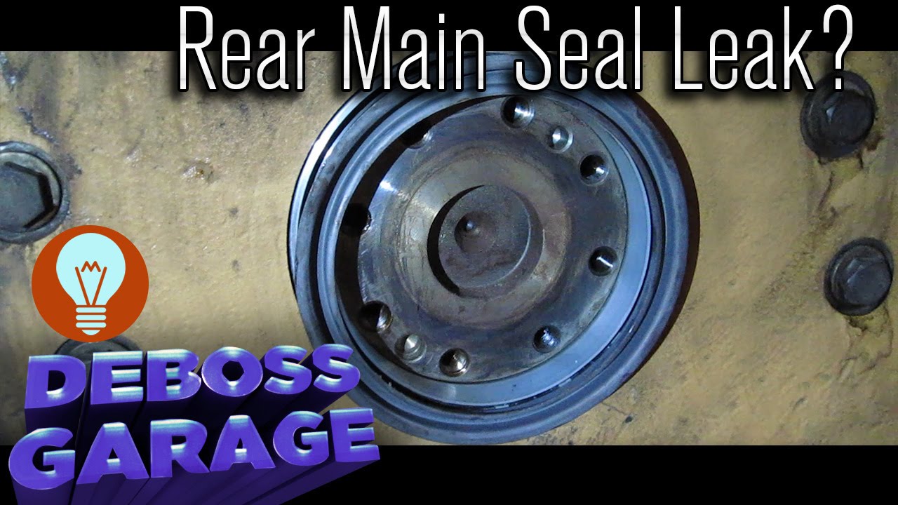Case IH 7140: Rear Main Seal Repair