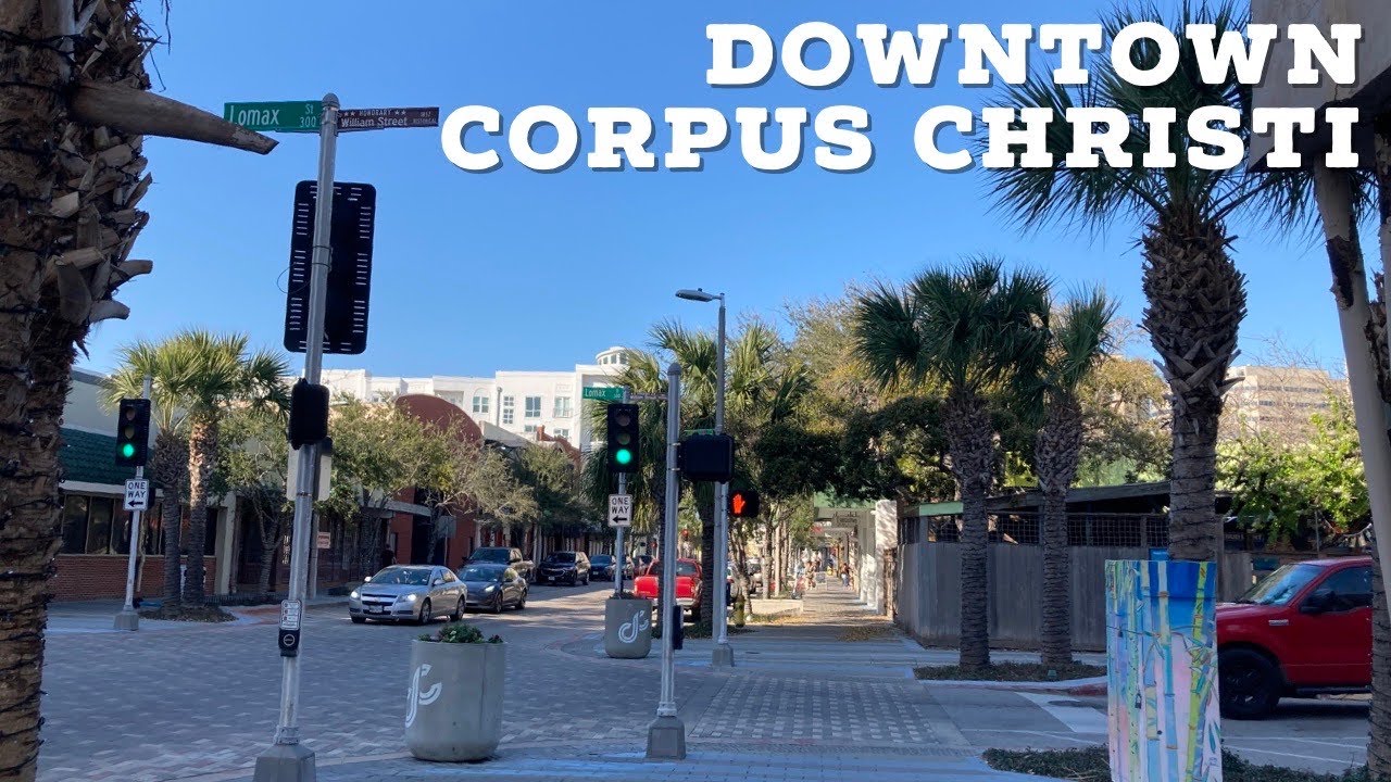 Downtown Corpus Christi || Walking Around Corpus Christi, Texas