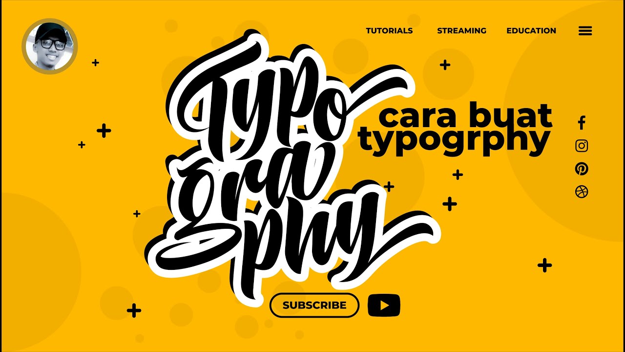 Begini cara Bikin Logo Typography keren Banget |  Mudah corelDRAW