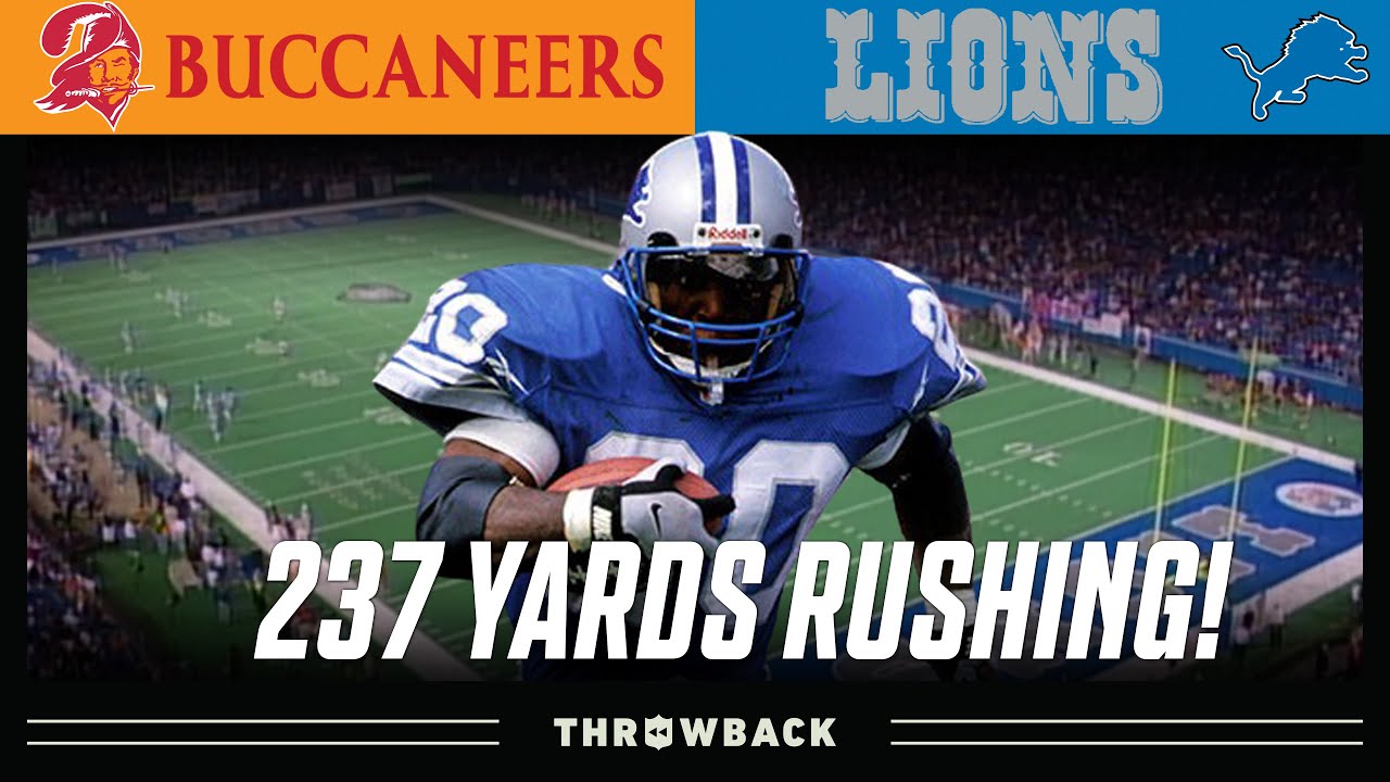 Barry Single-Handedly Carries Detroit to a W! (Lions vs. Buccaneers 1994, Week 5)