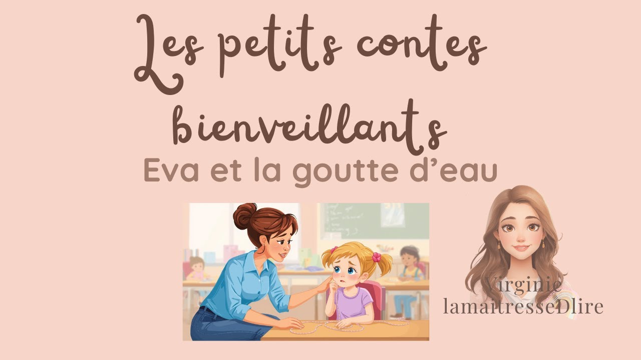 Eva et la goutte d’eau 🌧️ Un conte bienveillant pour comprendre que pleurer n’est pas une faiblesse