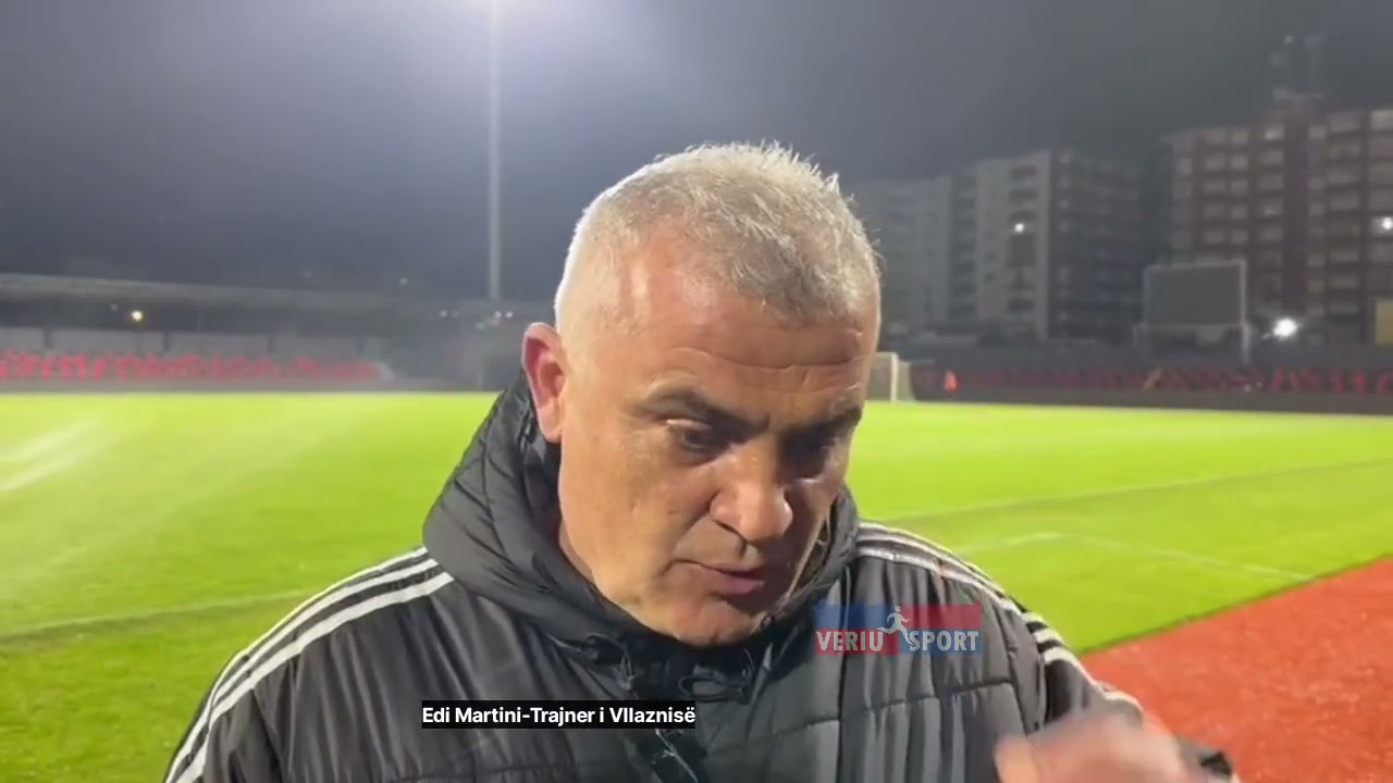 Edi Martini:Keqardhje humbja me Flamurtarin.Ndikoi kartoni i kuq pa lidhje në fushë të kundërshtarit