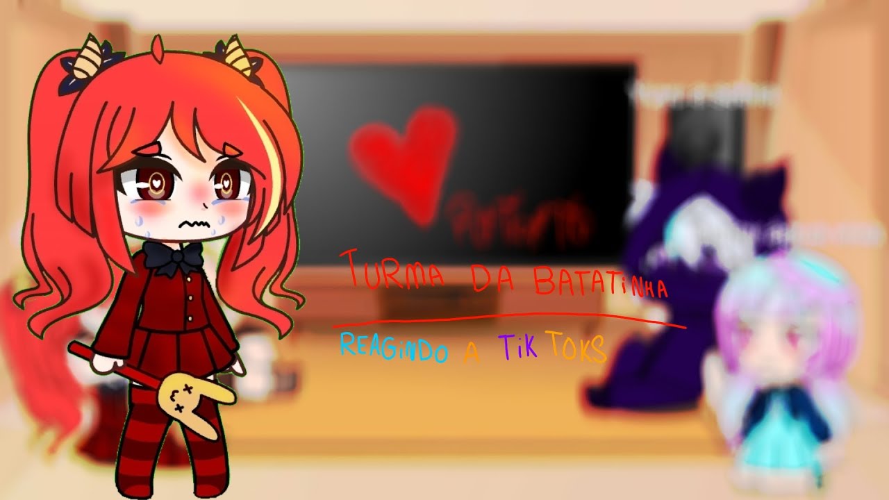 Turma da Batatinha reagindo a tiktoks! Primeiro vídeo longo do canal. Leia a descreve