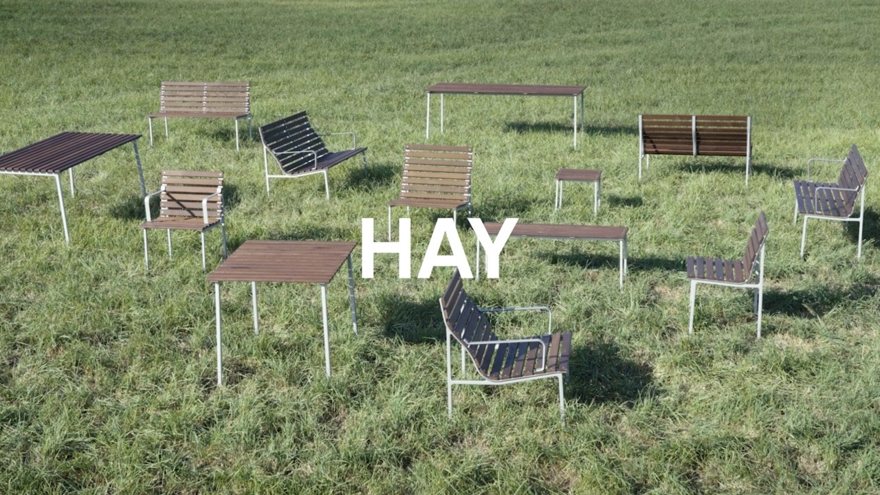 HAY introduces the Traverse Collection, a range of outdoor furniture designed by Erwan Bouroullec