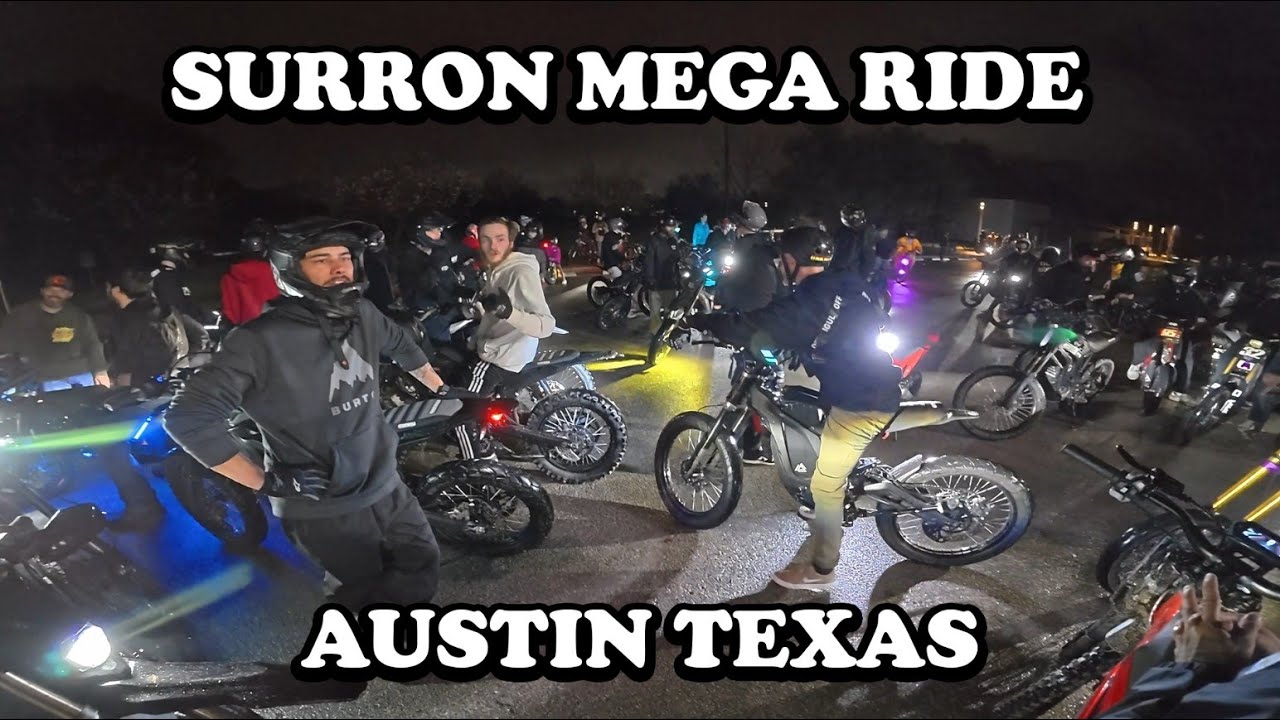 SURRON MEGA RIDE NIGHT #1 (COP CHASE)