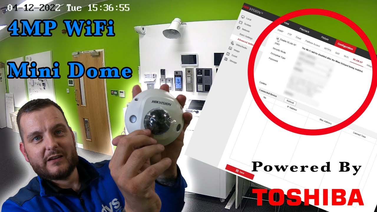 How to set up Hikvision Mini Dome Wi-Fi camera?