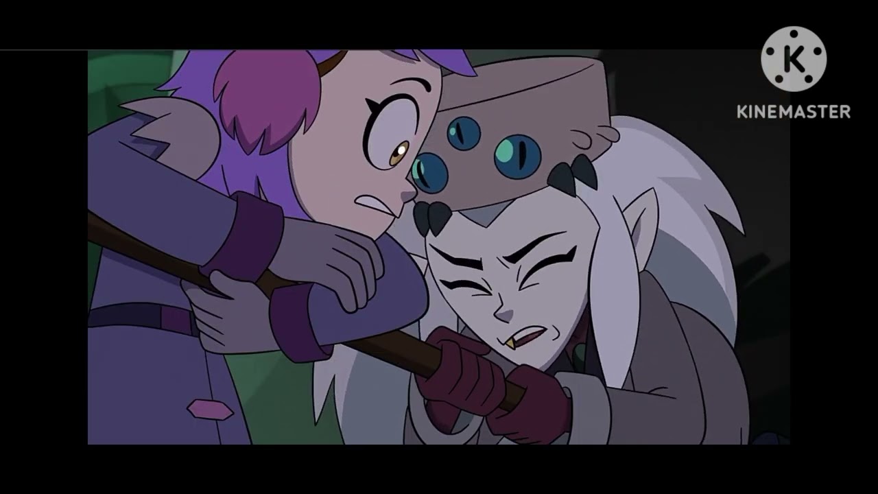 The Owl house eclipse lake (2021) clips: Eda save amity from falling in the pit