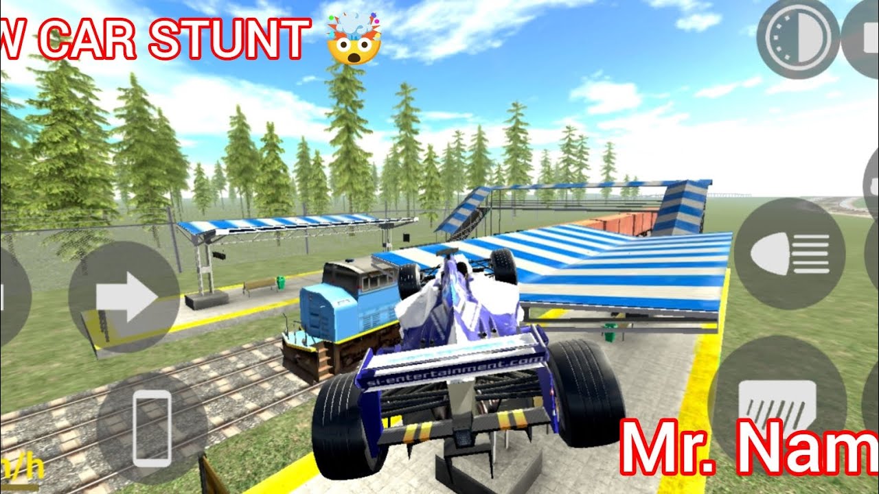 New F1 Car Stunt indian bike driving 3d new update🤯 By Mr. Naman #carstunts #viralvideo #gaming 