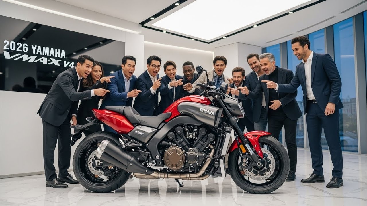 Новый Yamaha VMAX V4 2026 года — возвращение мощных круизеров! Полный обзор, характеристики и цена