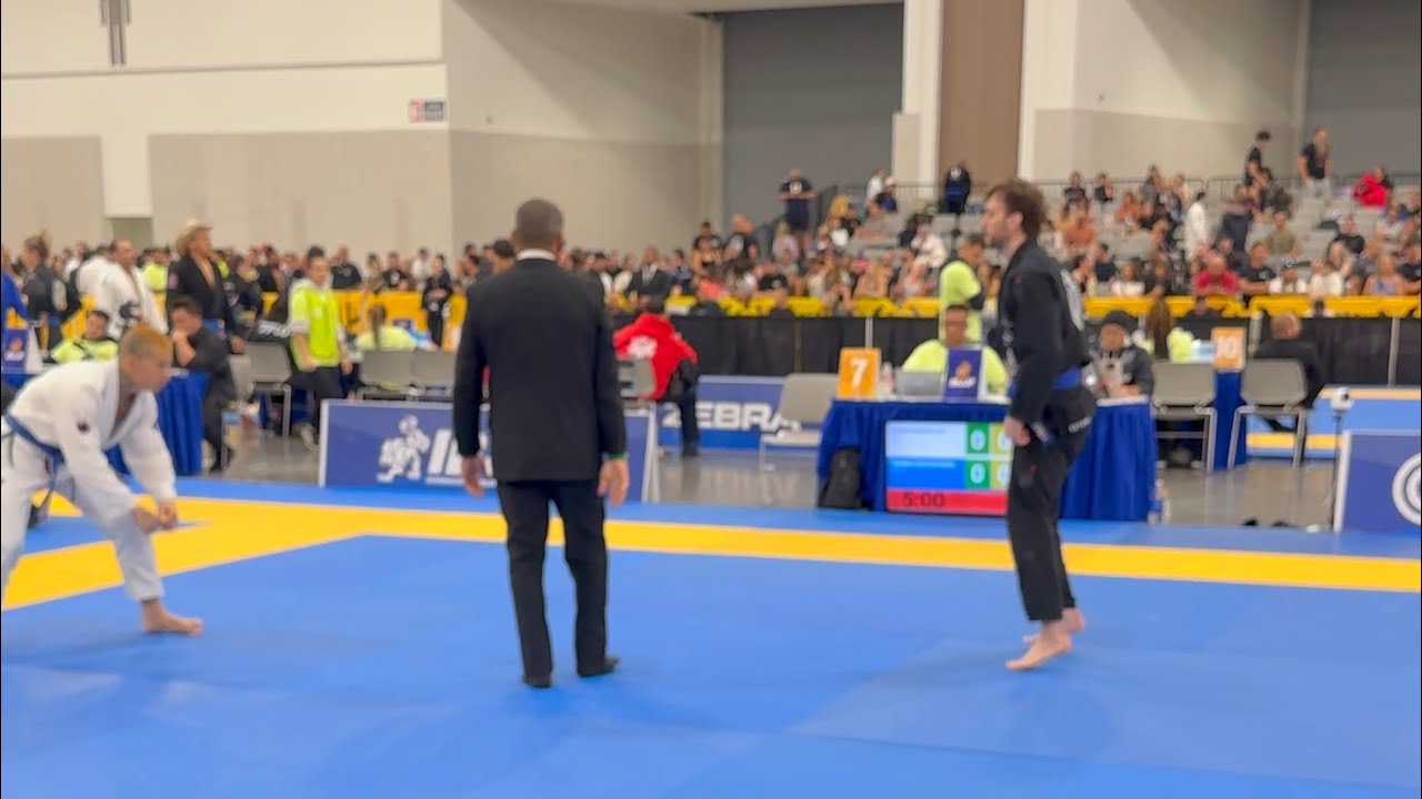 Gold Medal Run - 2025 IBJJF Master Worlds M1/Blue/Featherweight match 4/5