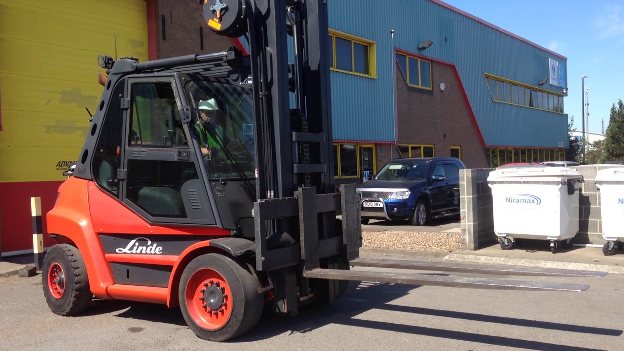 Linde H80T - 8ton Gas Counterbalance forklift truck