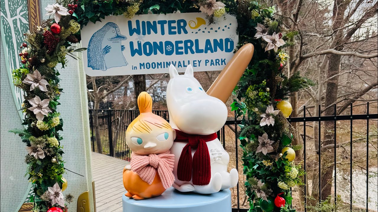 MOOMIN PARK😊HOLIDAY#adayinmylife#highlights 