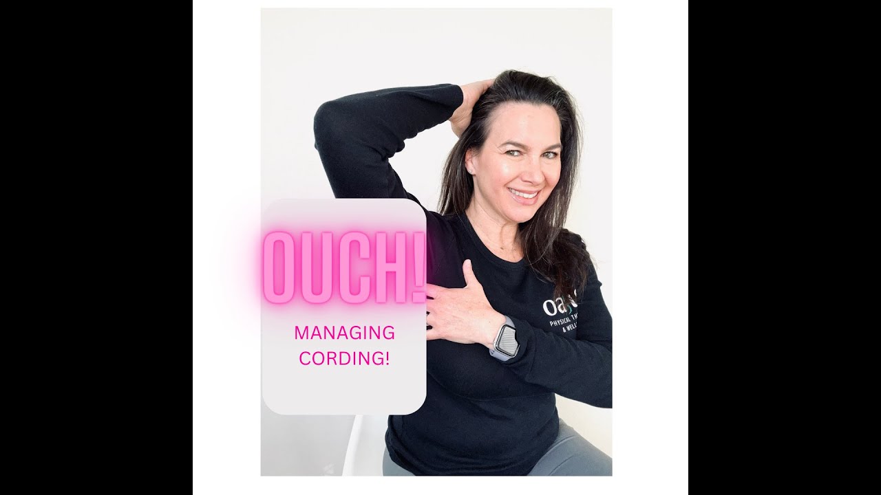 How do you manage cording?