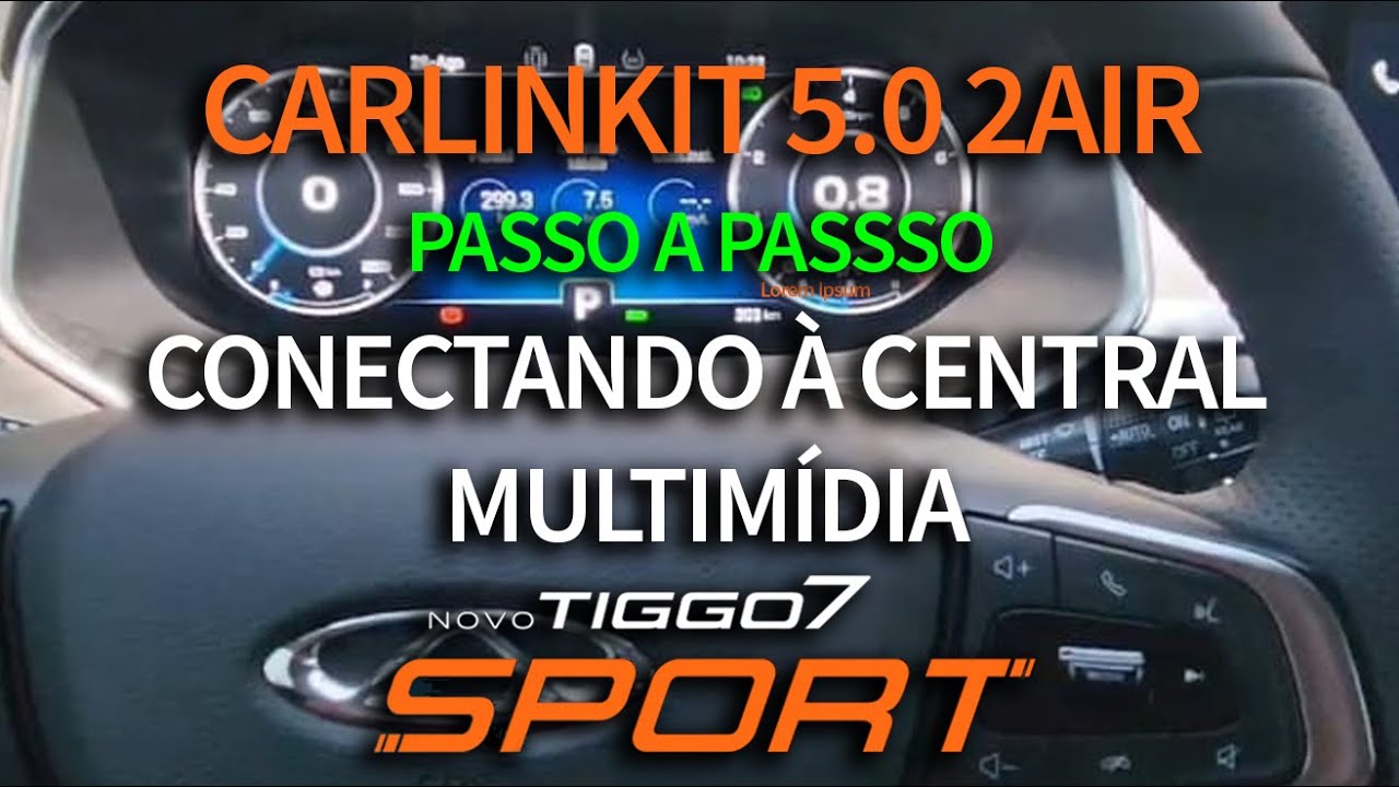 Calinkit 5.0 2Air - Passo a Passo conectando à central multimídia.