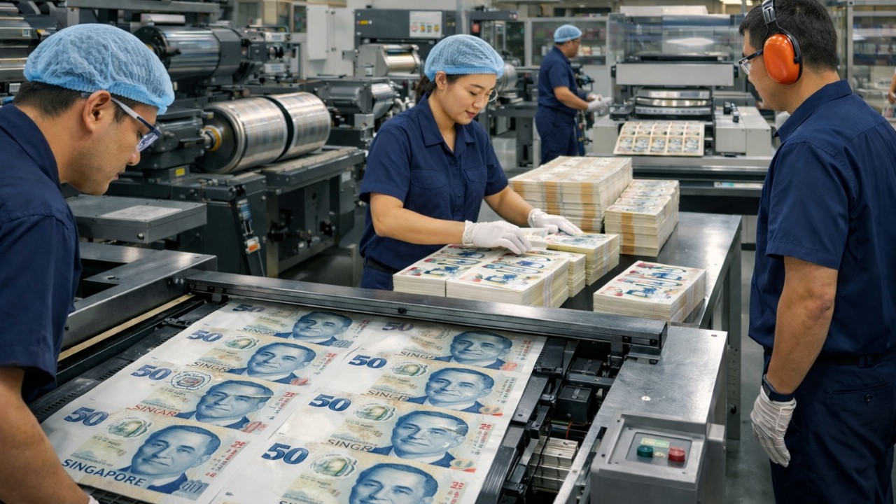 Inside the Singapore Dollar Factory How the SGD Is Precisely Manufactured (Full Process)
