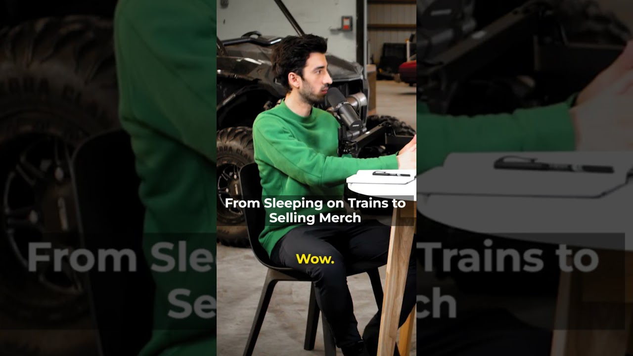 How Danny Duncan went from sleeping on trains to selling merch 