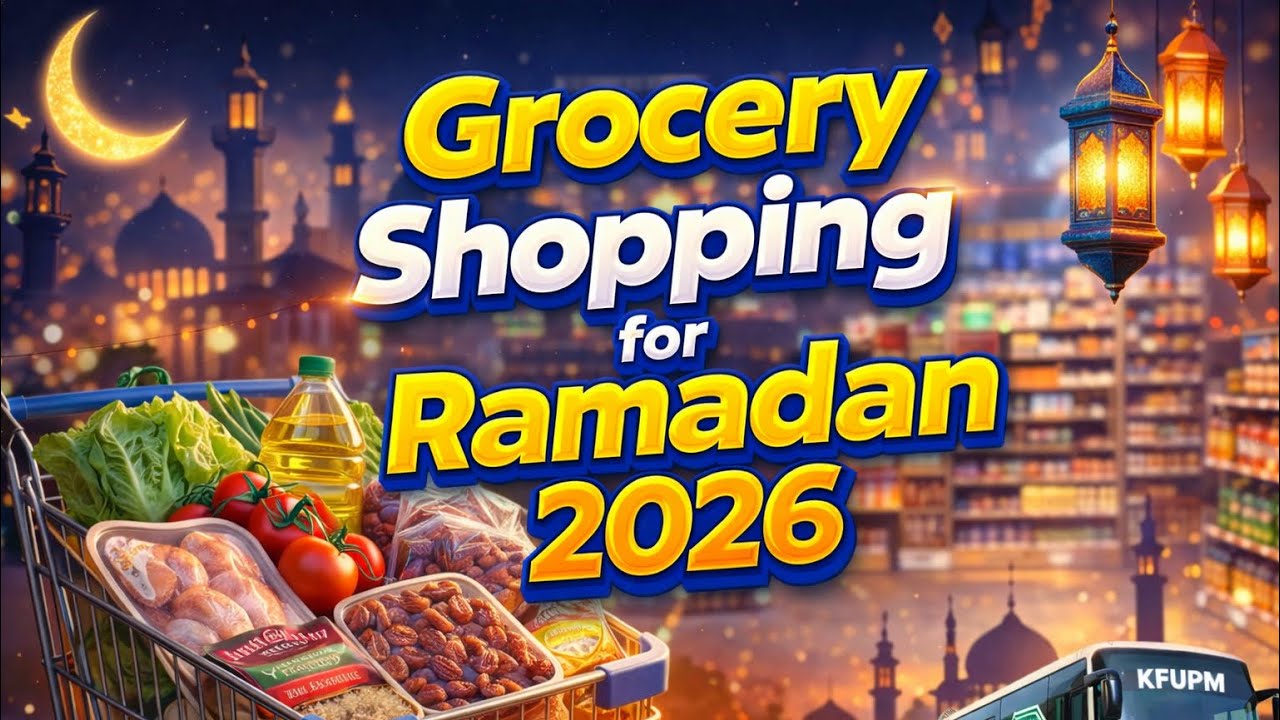Ramadan 2026 in Saudi Arabia 🌙 | First Roza Prep + Grocery Shopping at Nesto Alkhobar