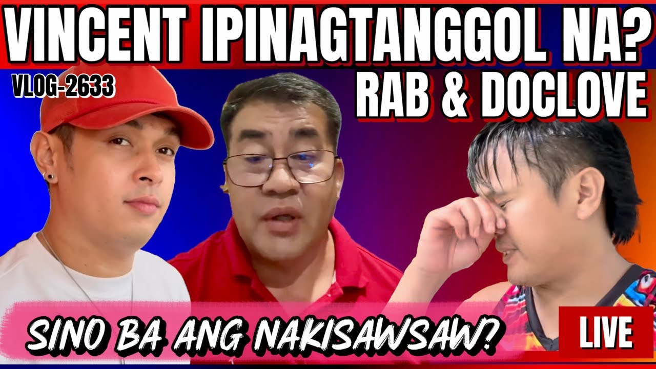 ⭕️ REALTALK NI KALINGAP RAB MALAMAN! VINCENT IPINAGTANGGOL NI DOCLOVE? SINO ANG TOTOONG NAKISAWSAW?
