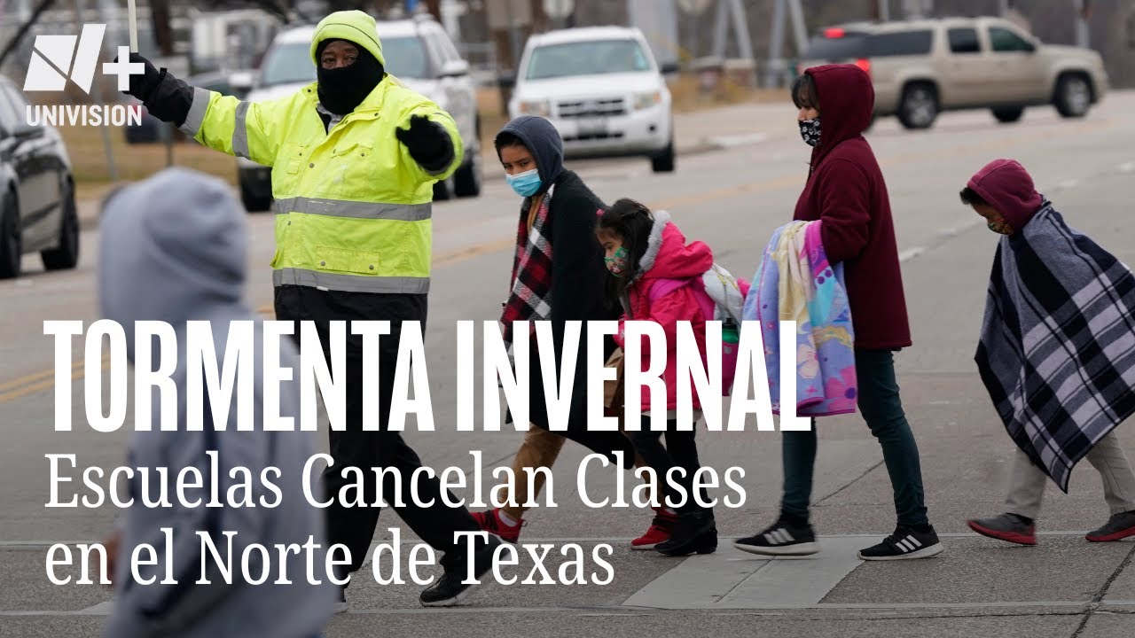 🔴 #EnVivo | Cancelan clases en escuelas por tormenta invernal