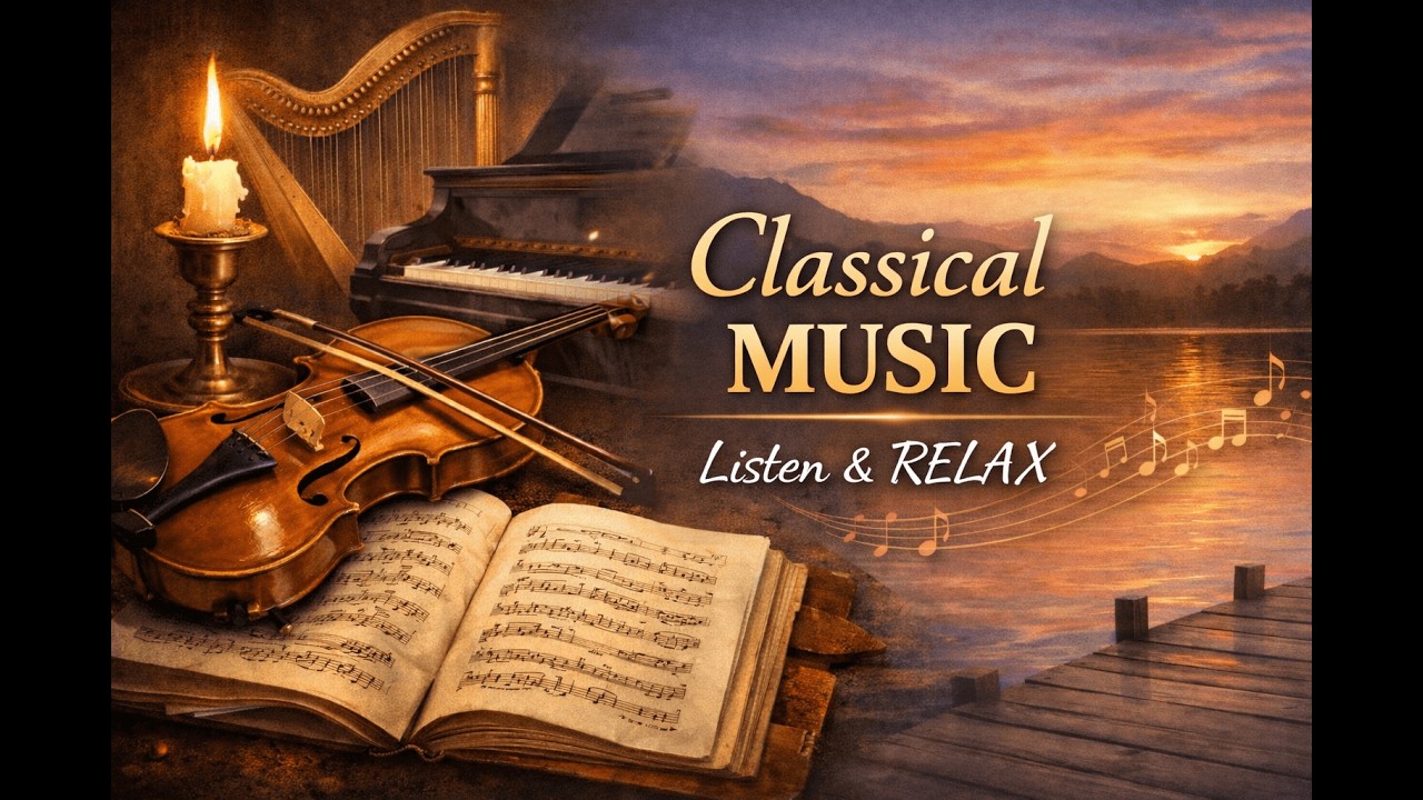 Classical Music for Relaxation | Calm Piano & Violin 🎻✨