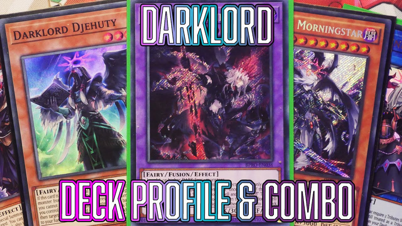Yu-Gi-Oh! Darklord Deck Profile & Combo Update