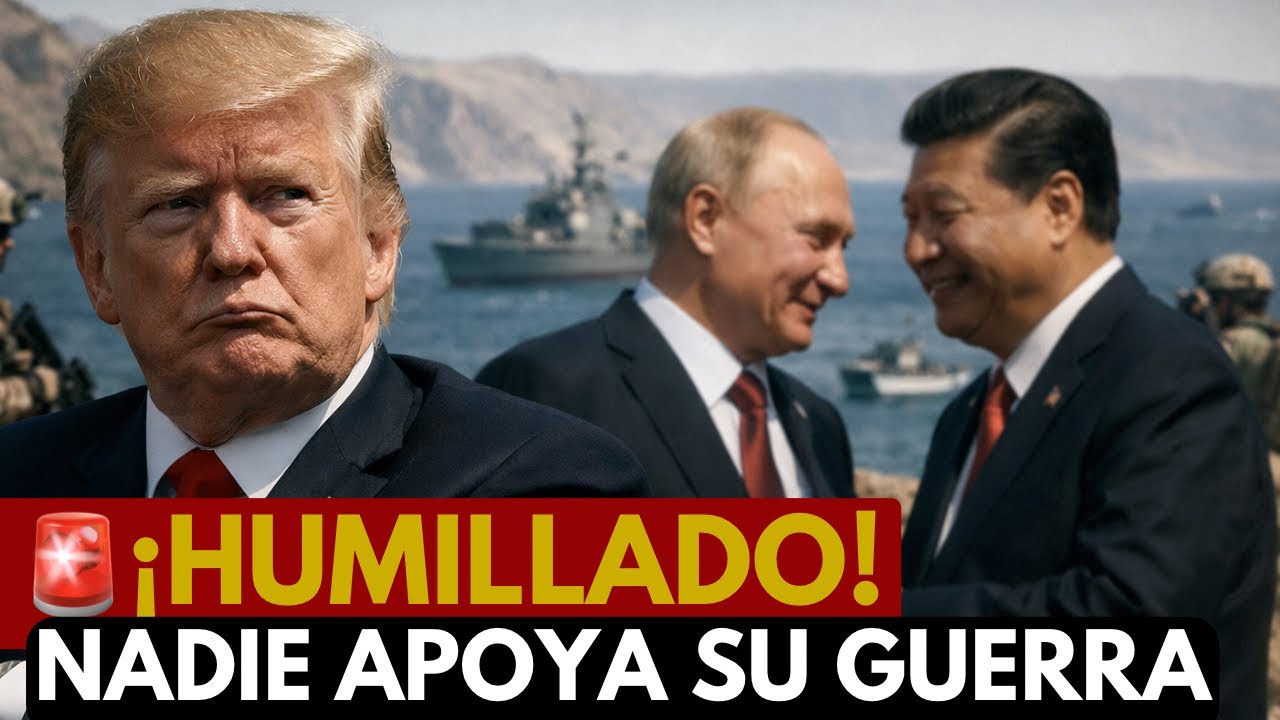 ¡TRUMP HUMILLADO! PUTIN Y XI LO DEJAN SOLO ANTE EL MUNDO