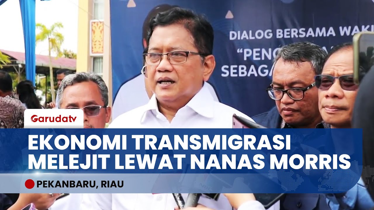 Dorong Ekonomi Transmigrasi, Wamentrans Luncurkan Pusat Edukasi Nanas Morris