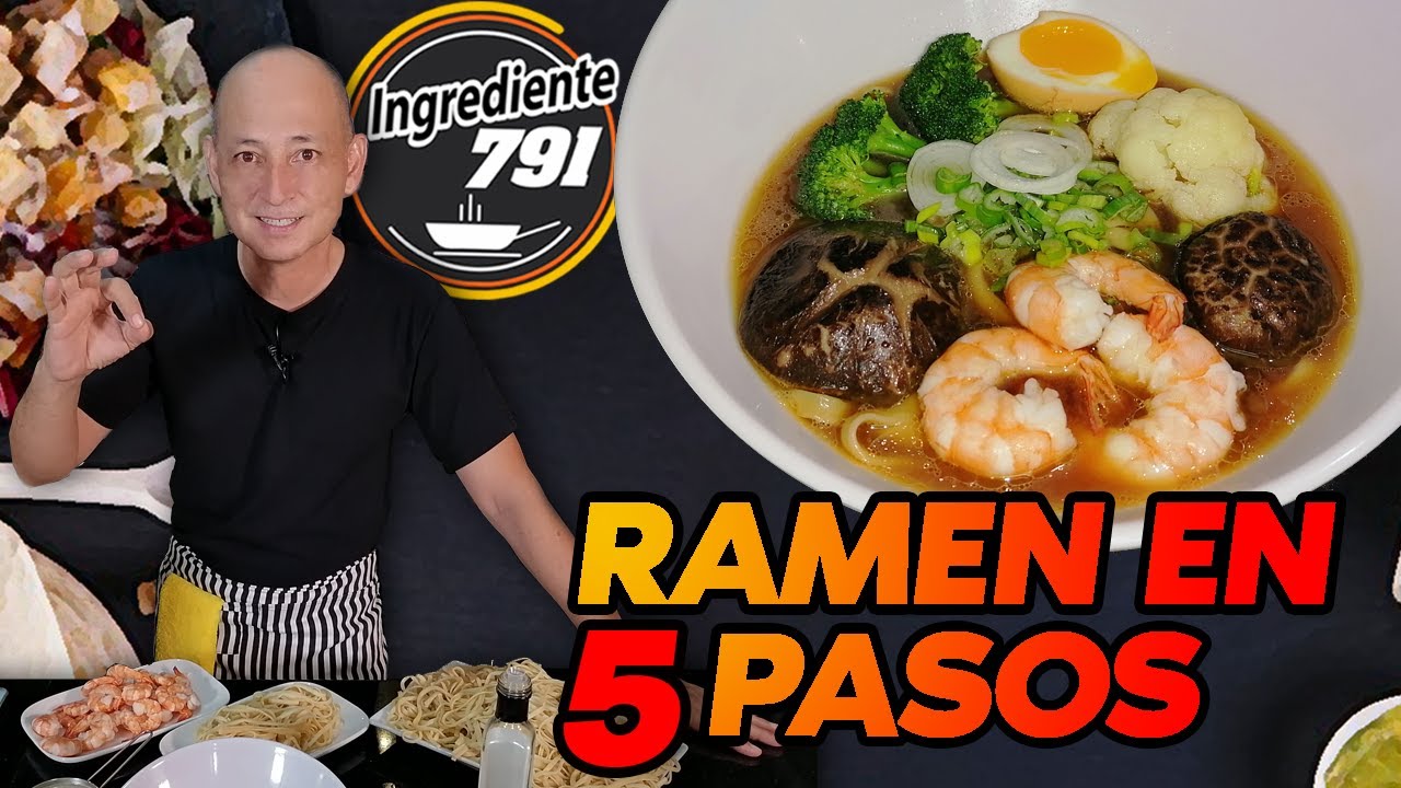 Как приготовить РАМЕН за 5 ШАГОВ 🥣 БЫСТРО И ЛЕГКО 🚀 | Ингредиент 791