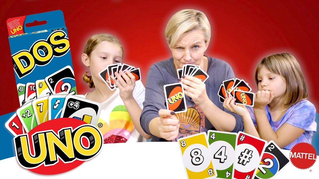 Gramy w Uno, Dos, gry karciane, Mattel