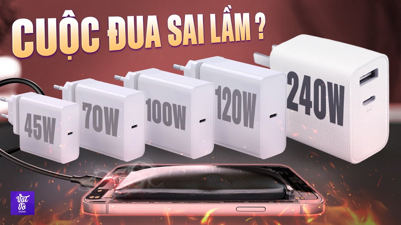 V&igrave; sao cuộc đua sạc si&ecirc;u nhanh 240W cho smartphone đ&atilde; bị dừng lại?