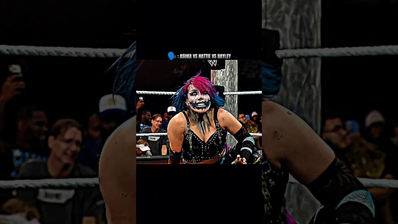 Asuka Vs Nattie Vs Bayley ☠️😍🔥 | Elimination Chamber Qualifying Match 💀🥶🤯 #rawhighlights #ytshorts